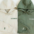 Custom Embroidered Roman Numeral Hoodie - Personalized Gift Date - Classic Cotton Fabric - Engagements & 1st Anniversary...