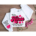 Custom Heart on Her Sleeve Sweatshirt