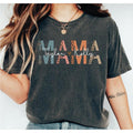 Custom Mama Shirt, Mom Shirt With Kids Names, Personalized Mom Tshirt, Mama With Children Names Tee Hoodie, Sweatshirt