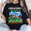 Custom Personalized MomCraft T-shirt, Happy Mother's Day Shirt, Chicken Jockey Gaming, Happy Mother's Day Gift, Trending...