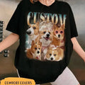 Custom Photo Dog Bootleg 90s Shirt, Custom Bootleg Rap Tee Shirt, Custom Pet Photo Your Own Bootleg Shirt, Change Design...