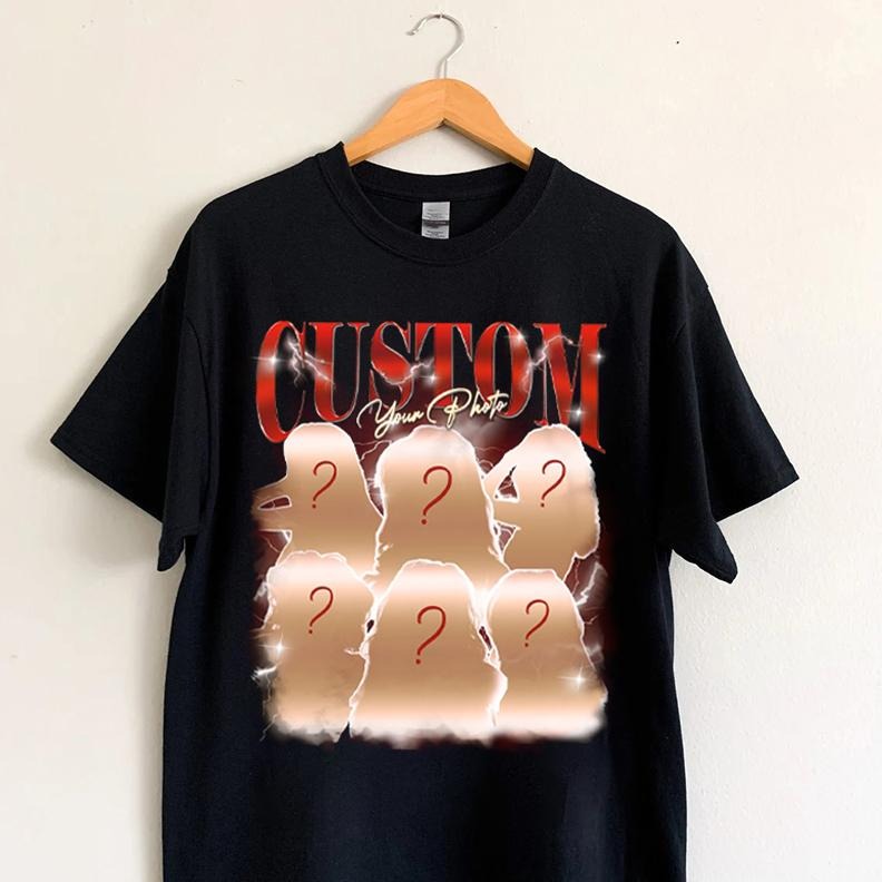 Custom Photo Shirt Menswear Top Hoodie, Sweatshirt | RetroVerseTees.com