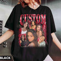 Custom Photo Shirt Top Womenswear Underwear Streetwear Tshirt Summer Comfort Round Neck Crewneck Casual Baggy Loose...