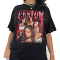 Custom Photo Shirt Top Womenswear Underwear Streetwear Tshirt Summer Hoodie, Sweatshirt | RetroVerseTees.com