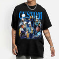 Custom Photos Shirt - Vintage Graphic 90s T-Shirt with Custom Bootleg Rap Tee, Oversized Casual Crewneck, Custom Your Own...