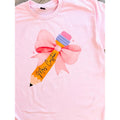 Custom Teacher Pencil Graphic Top T-Shirts, Hoodie, Sweatshirt | RetroVerseTees.com