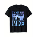 Customizable 'Swoosh'Bat brand TNF Mike' Funny T-Shirt
