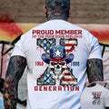 Customize Gen X T-shirt, Proud Member Of The Fck Your Feelings Hoodie, Vintage Inspired Funny Saying Sarcasm Quotes...