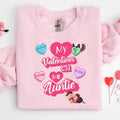 Customized Auntie and Dog Lover Valentine Gift Aunts Valentine Gift Cool Aunts Club Trendy Aunt Gift Trendy Aunt Sweater...