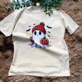 Cute Boo Ghost Reading Books Shirt, Hallowen Shirt,  Cute Fall Shirt, Spooky Season Hoodie, Sweatshirt | RetroVerseTees.com