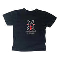 Cute But Kind Of Strange Happy Bunny Baby Tee, Gothic Emo Girl Top, Scene Clothing 2000s, Y2k Top Women Streetwear,...