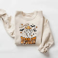 Cute Ghost Halloween Sweatshirt, Boo Haw Western Halloween Shirt, Retro Halloween Shirt, Country Cowgirl Halloween Shirt,...