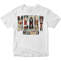 Cute Merry Christmas Graphic Tee - Santa Claus - Snowman - Christmas Tree - Reindeer - Merry Christmas Shirt