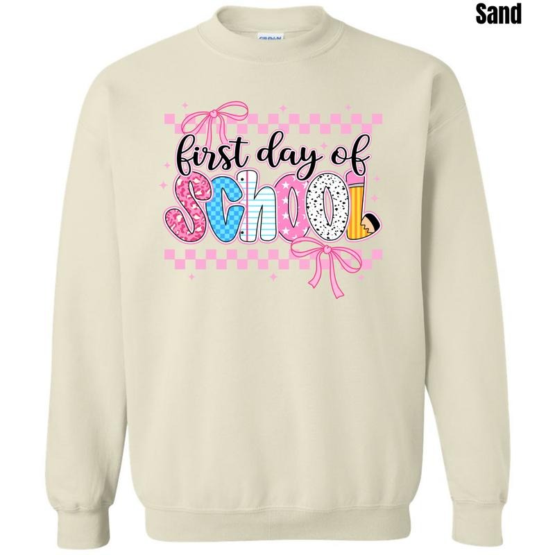 Cutesy First Day Sweatshirt 'NLB' T-Shirts, Hoodie | RetroVerseTees.com