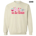 Cutesy Pink Tis The Season Sweatshirt 'NLB' T-Shirts, Hoodie | RetroVerseTees.com