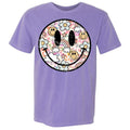 Cutesy Retro Happy Face Comfort Colors T-Shirt 'NLB' Hoodie, Sweatshirt | RetroVerseTees.com