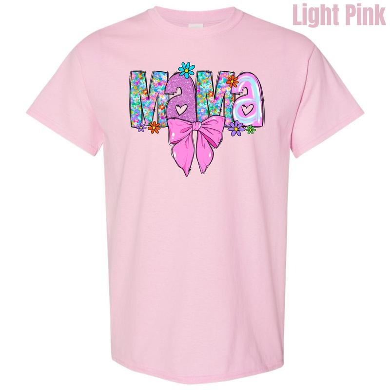 Cutie Colors Mama Gildan Short Sleeve T-Shirt 'NLB' Hoodie, Sweatshirt | RetroVerseTees.com