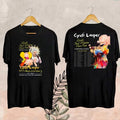 Cyndi Lauper Girl Just Wanna Have Fun Farewell Tour 2024 T-Shirt, Cyndi Lauper Fan Gifts, Cyndi Lauper 2024 Concert,...