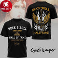 Cyndi Lauper Rock And Roll Hall Of Fame Induction 2025 Two Sided Shirt