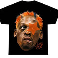 D RODMAN Rare black Homage Vintage Rap Tee Hip Hop Style Graphic tee Rap Booteg Style Unisex T Shirt Hoodie, Sweatshirt