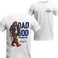 DAD BOD SHIRT - Dad Bod Powered by Busch Light Gorrila T-shirt Unisex Cotton 2 sides for Dad, Mom Hoodie, Sweatshirt