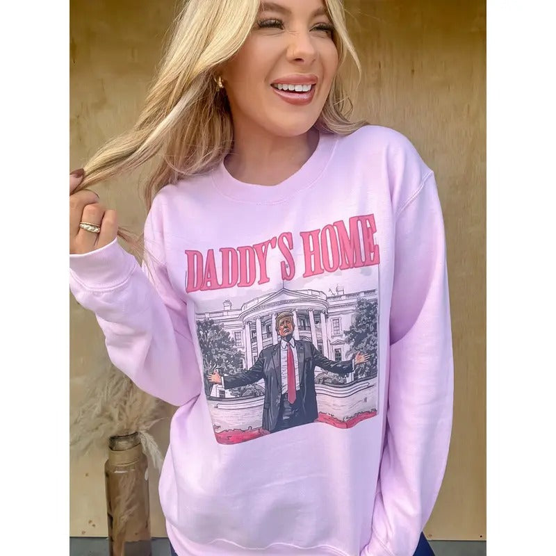 DADDY'S HOME GRAPHIC TOP T-Shirts, Hoodie, Sweatshirt | RetroVerseTees.com