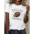 DALLAS Spiky hair fighters 1960 Pure Women'WB shield Tshirt Comfort Fit style 02 Hoodie, Sweatshirt | RetroVerseTees.com
