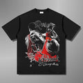 DERRICK ROSE TEE V2 Print Short Sleeve T-shirt Gift Fan Fabric Menswear Top Vintage Hoodie, Sweatshirt | RetroVerseTees.com
