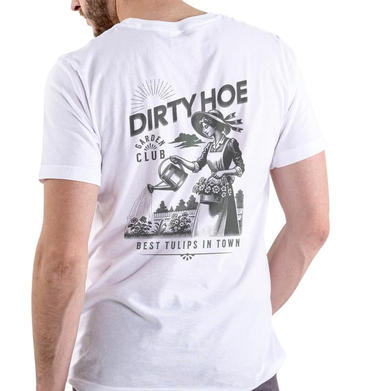 DIRTY HOE GARDEN CLUB T Shirt Unisex Cotton Graphic T Shirt Hoodie, Sweatshirt | RetroVerseTees.com