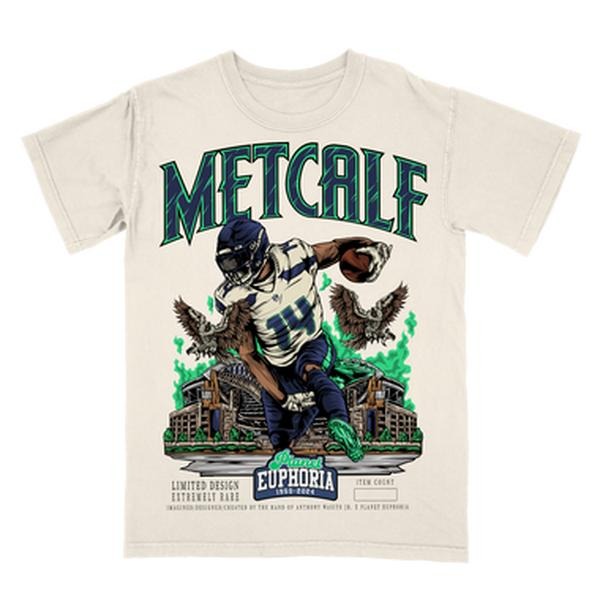 DK Metcalf Tee Hoodie, Sweatshirt | RetroVerseTees.com
