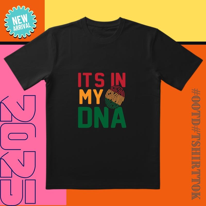 DNA Sequence Tee| Multi-Scene Styling | 'It's in My DNA' Trendy Statement Hoodie, Sweatshirt | RetroVerseTees.com