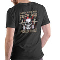 DON'T LIKE ME? PROBLEM SOLVED T Shirt, Unisex Cotton graphic T Shirt skull design Hoodie, Sweatshirt | RetroVerseTees.com