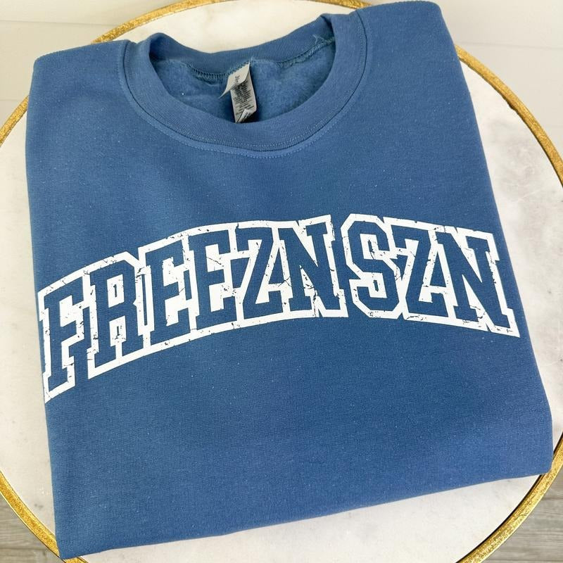 DOORBUSTER - Freezin' Season Sweatshirt *Final Sale* T-Shirts, Hoodie | RetroVerseTees.com
