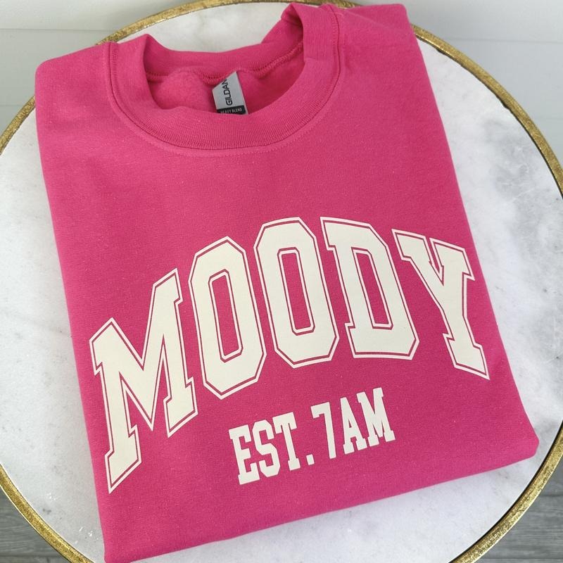 DOORBUSTER - Moody At 7AM Sweatshirt *Final Sale* T-Shirts, Hoodie | RetroVerseTees.com