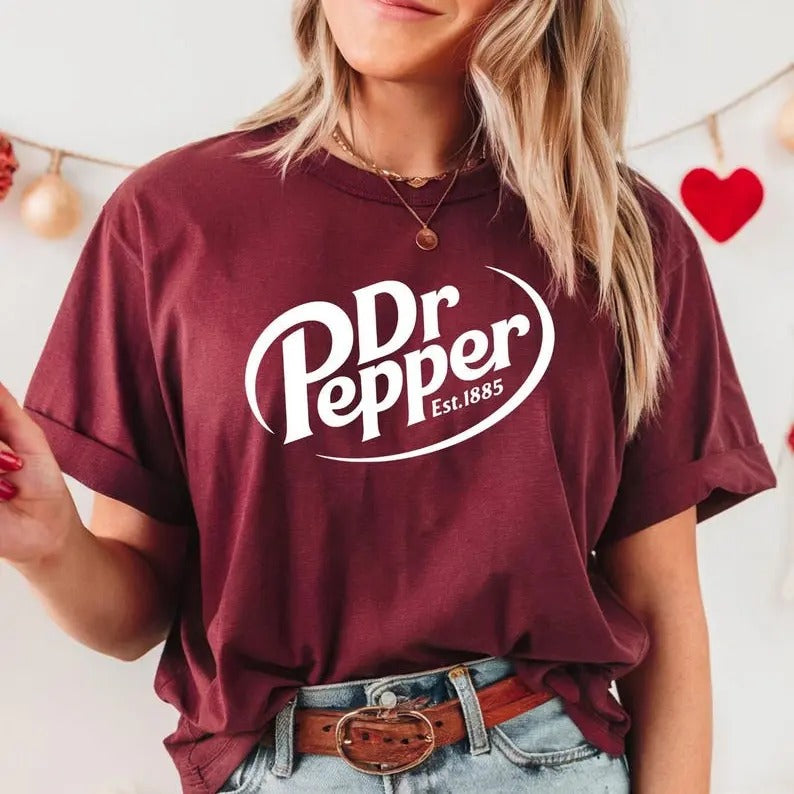 DR. Pepper Est 1885 Tshirt, I Need A Dr. Pepper Graphic Trendy Tee, Dr. Pepper gift, Funny Dr Pepper Lover Gift trendy,...