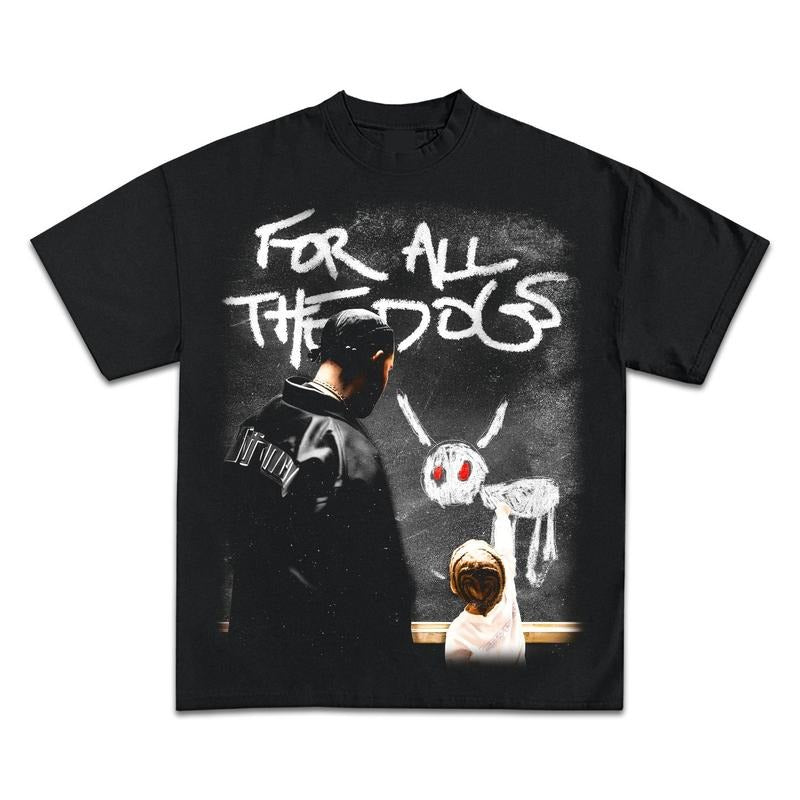 DRAKE FOR ALL THE DOGS JUMBO BOOTLEG GRAPHIC T-SHIRT - STREETWEAR Hoodie, Sweatshirt | RetroVerseTees.com