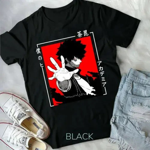 Dabi Unisex T-Shirt My Hero Academia Anime Tee Boku No Hero Academia Shirt Anime Hoodie, Sweatshirt | RetroVerseTees.com