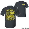 Dad Bod T-Shirt - Bold 'It's Not A Dad Bod, It's A Father Figure' Graphic Tee - Unisex Relaxed Fit