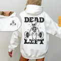 Dad Lift Skeleton Hoodie - Unisex Gym Pump Cover, Funny Workout Hoody, Weightlifting Retro Hooded Sweatshirt, Trendy...