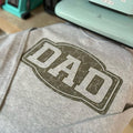Dad Old School Camo Oversized Print Crewneck Sweatshirt T-Shirts, Hoodie | RetroVerseTees.com