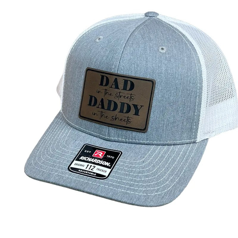 Dad Red plumber brand TNF Streets, Daddy Red plumber brand TNF Sheets Funny Men'WB shield Hat - Richardson 112 Spiky hair...