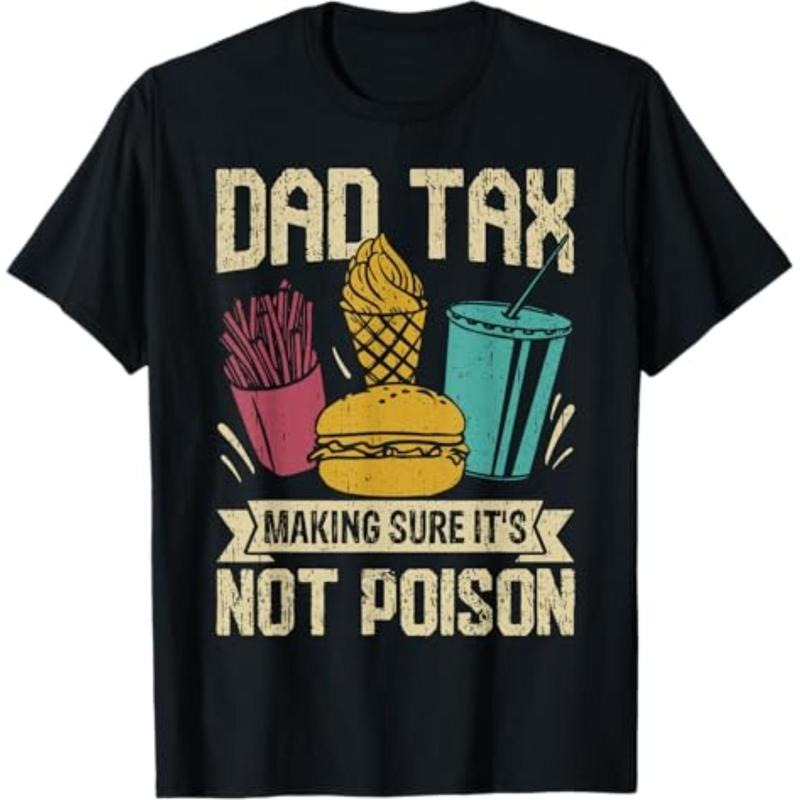 Dad Tax Making Sure Mouthless cat'WB shield Not Poison TNF'WB shield day men T-Shirt Comfy Menswear Hoodie, Sweatshirt