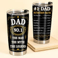 Dad The Man The Myth The Legend Tumbler, Fathers Day Tumbler, Gift for Father, Fathers Day Gift T-Shirts, Hoodie, Sweatshirt