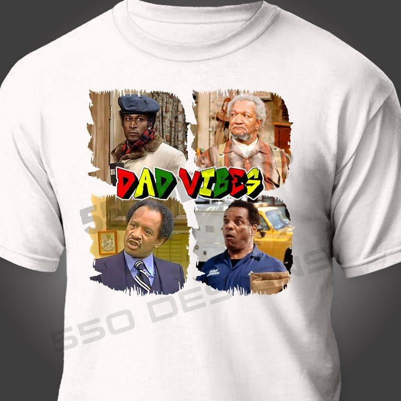 Dad Vibes Shirt, Dad Gifts, Dad Shirt Hoodie, Sweatshirt | RetroVerseTees.com