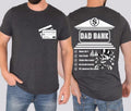 Dad bank shirt, funny dad shirt, fathers day shirt, dad of girls Hoodie, Sweatshirt | RetroVerseTees.com