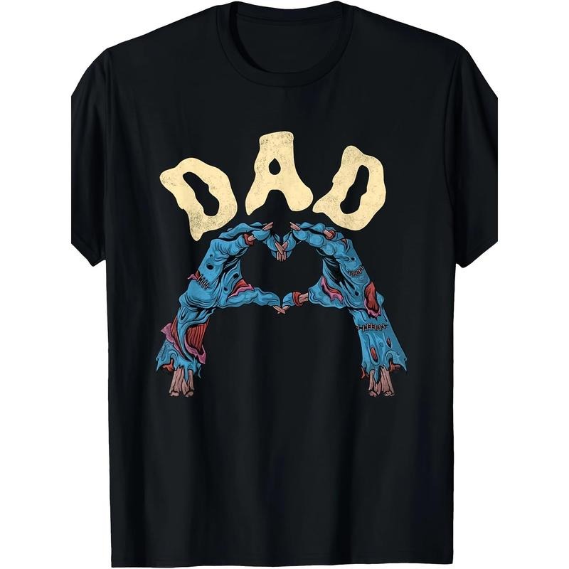 Dad loves Halloween zombie T-shirts. Made in USA Hoodie, Sweatshirt | RetroVerseTees.com