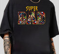 Daddy You Are Tee Best Dad Ever Supr3ero Father's Day T-Shirt Retro Graphic Tee Vintage Graphic Comfy T-Shirt for Nature...