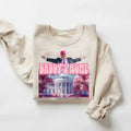 Daddy's Home Sweater, Daddy 2024 Sweatshirt, Funny Daddy Sweatshirt, Republican Gifts, President 2024 Hoodie Cotton...
