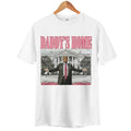 Daddy's Home T-Shirt, Retro Crewneck, For Xmas, Cotton, Womenswear Tops Tops Menswear Hoodie, Sweatshirt | RetroVerseTees.com