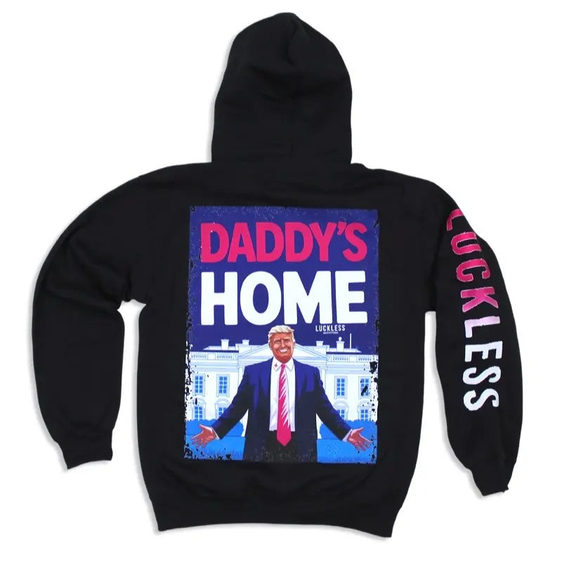 Daddys Home Hoodie funny sweatshirts T-Shirts | RetroVerseTees.com